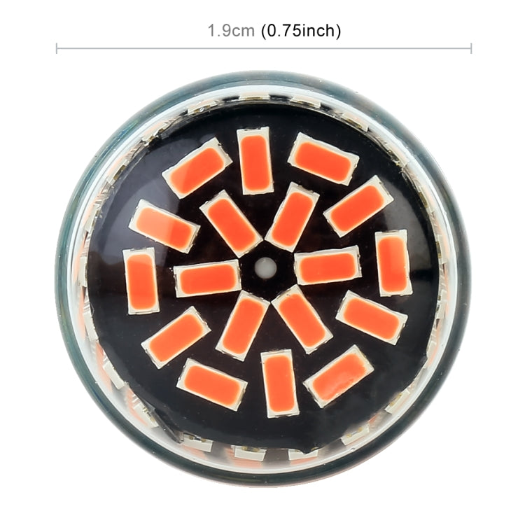 2 ชิ้น 1156 / BA15S DC12V / 18W / 1080LM ไฟเลี้ยวรถยนต์อัตโนมัติพร้อมหลอดไฟ SMD-3014, 1156 / BA15S