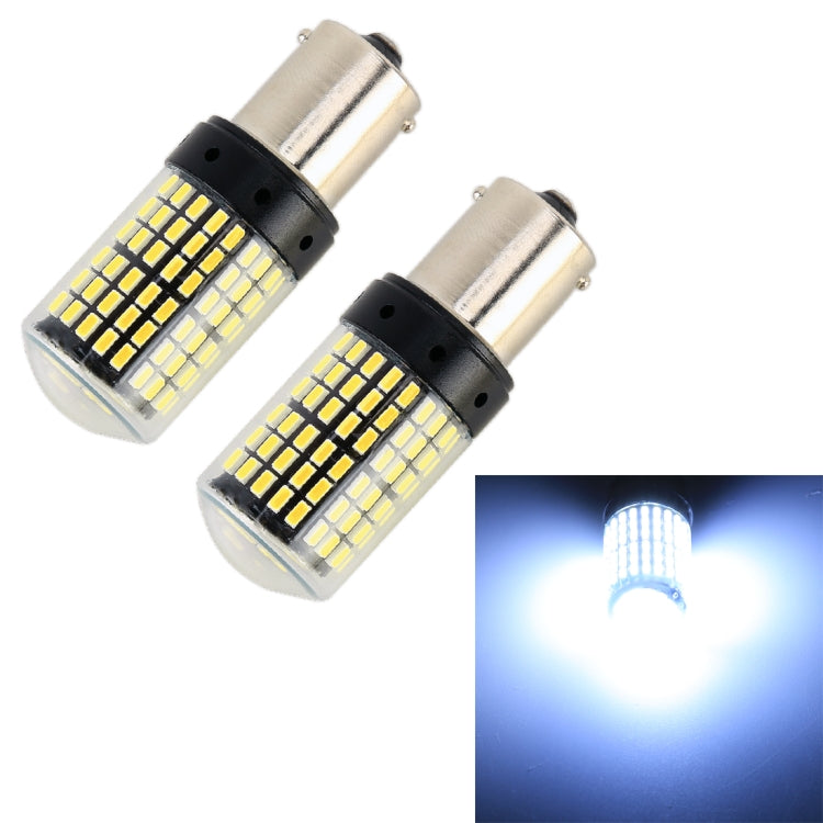 2 ชิ้น 1156 / BAU15S DC12V / 18W / 1080LM ไฟเลี้ยวรถยนต์อัตโนมัติพร้อมหลอดไฟ SMD-3014, 1156 / BAU15S