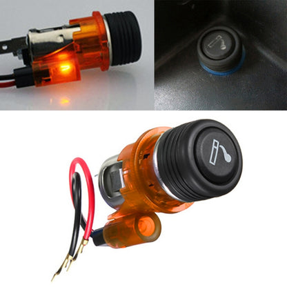รถยนต์ 10A 12V ไฟแช็กบุหรี่มาตรฐานยุโรปพร้อมไฟ