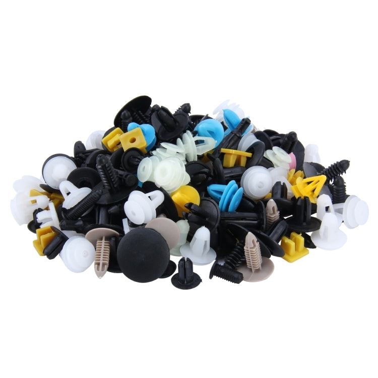 100 PCS Hole พลาสติก Rivets Fastener Push คลิป
