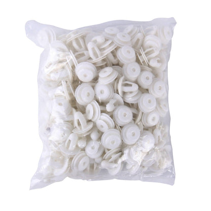 100 PCS Hole พลาสติก Rivets Fastener Push คลิป