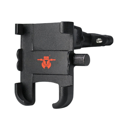 รถจักรยานยนต์แบบพกพาอลูมิเนียมอัลลอยด์เครื่องชาร์จ USB ที่วางโทรศัพท์มือถือรุ่นแฮนด์, 3089
