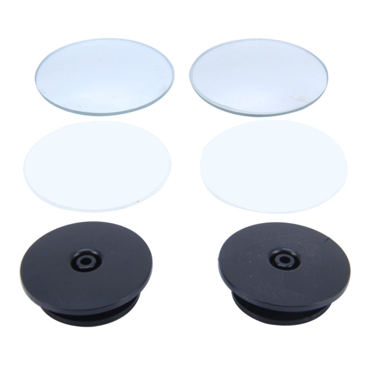2 PCS XIAOLIN XL-1008A จุดบอดรถมุมมองด้านหลัง 360 องศาปรับมุมกว้างกระจก, เส้นผ่านศูนย์กลาง: 5 ซม., XL-1008A