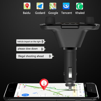 BT06 ชาร์จ USB คู่สมาร์ทบลูทูธ 4.0 + EDR เครื่องส่งสัญญาณ FM เครื่องเล่นเพลง MP3 ชุดอุปกรณ์ติดรถยนต์พร้อมหน้าจอ LED ขนาด 1.3 นิ้ว, รองรับการโทรผ่าน Bluetooth, การ์ด TF และดิสก์ U, BT06