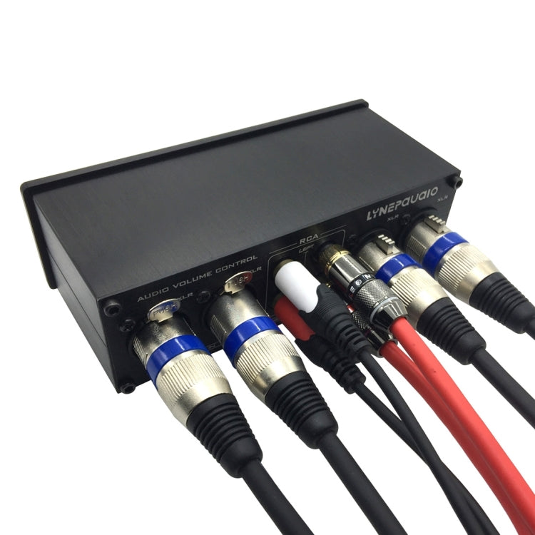 LINEPAUDIO A967 ลำโพงแอคทีฟพรีแอมป์แบบพาสซีฟสมดุลเต็มรูปแบบตัวควบคุมระดับเสียงสองช่องสัญญาณ, A967