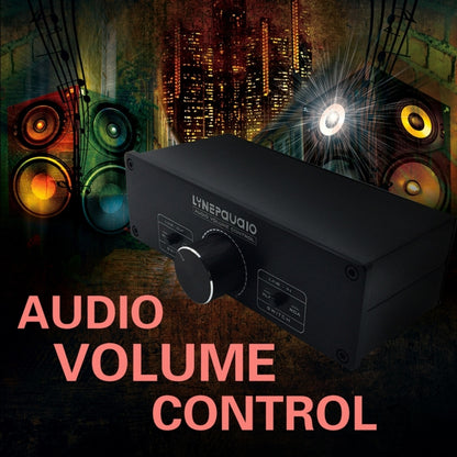 LINEPAUDIO A967 ลำโพงแอคทีฟพรีแอมป์แบบพาสซีฟสมดุลเต็มรูปแบบตัวควบคุมระดับเสียงสองช่องสัญญาณ, A967