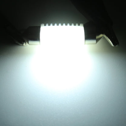 2 ชิ้น 31 มม. DC12V 1.7W 6000K 135LM 2LEDs SMD-3030 โคมไฟอ่านหนังสือรถยนต์พร้อมตัวถอดรหัส, 31mm, with Decoder