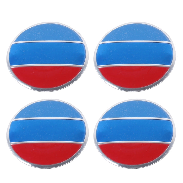 4 ชิ้นธงชาติโลหะรถสติ๊กเกอร์ดุมล้อหมวกศูนย์ปกตกแต่ง, National Flag