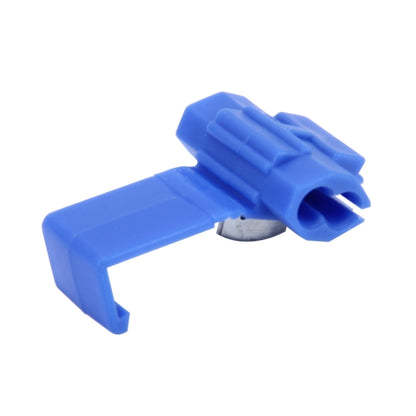 50 ชิ้น Quick Splice Solderless ลวด ขั้วต่อเทอร์มินัล, Blue