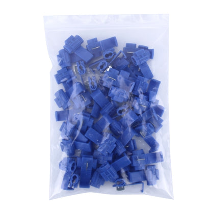 50 ชิ้น Quick Splice Solderless ลวด ขั้วต่อเทอร์มินัล, Blue