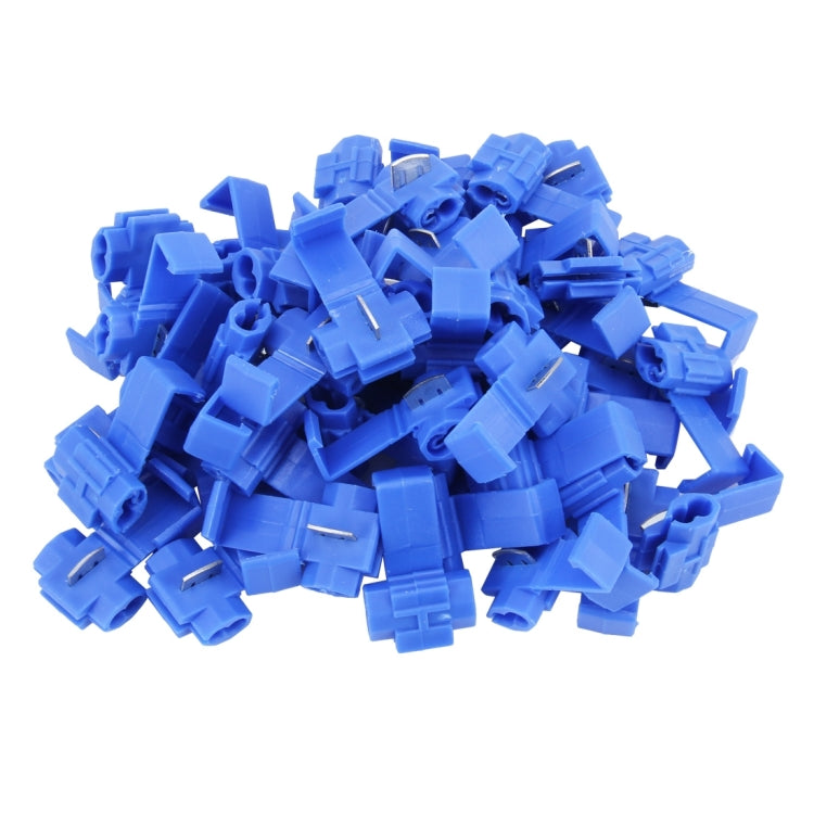 50 ชิ้น Quick Splice Solderless ลวด ขั้วต่อเทอร์มินัล, Blue