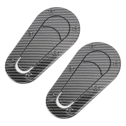 2 ชิ้นรถเลียนแบบเครื่องยนต์ล็อคร่างกายสติกเกอร์ตกแต่ง, Lock Body Sticker