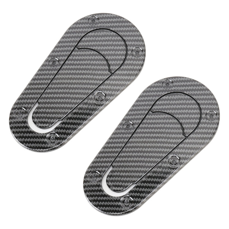 2 ชิ้นรถเลียนแบบเครื่องยนต์ล็อคร่างกายสติกเกอร์ตกแต่ง, Lock Body Sticker