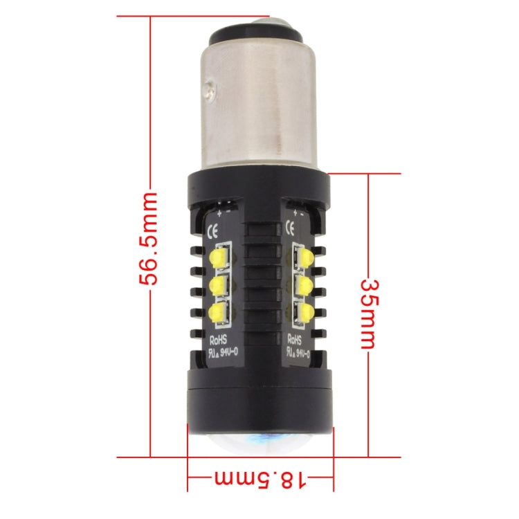 2 ชิ้น MZ 10 วัตต์ 1080LM 5500 พัน 1157 12 XB-D LED รถเบรกไฟ BAY15D ย้อนกลับโคมไฟไฟท้ายรถที่จอดรถไฟเลี้ยวอัตโนมัติ, DC 12-24 โวลต์, 1157