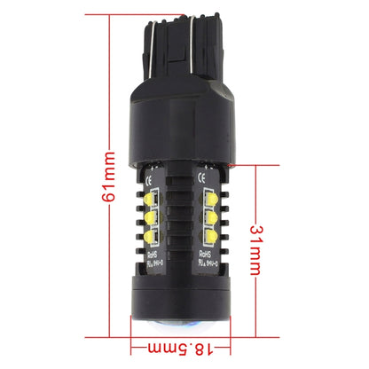 2 ชิ้น MZ 10 วัตต์ 1080LM 5500 พัน 7443 12 XB-D LED รถย้อนกลับไฟ T20 ไฟท้ายสำรองไฟท้ายรถที่จอดรถ DRL เบรกไฟที่จอดรถ, DC 12-24 โวลต์, 7443
