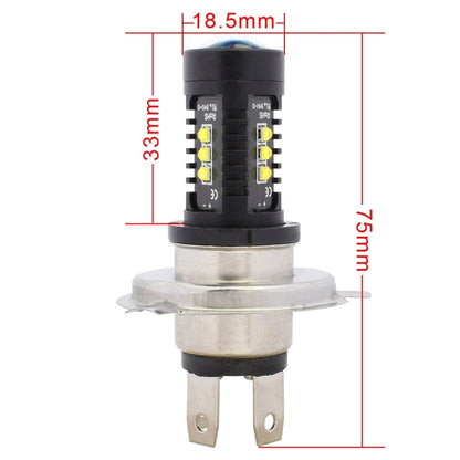 2 ชิ้น MZ 10W 1080 LM 5500K H4 12 XB-D LED ไฟหน้ารถโคมไฟขับรถ, DC 12-24V, H4 10W