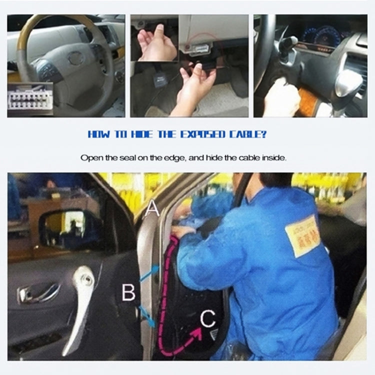 A200 OBD2 3.5 นิ้วระบบรักษาความปลอดภัยจอแสดงผล Head Up ที่ติดตั้งบนยานพาหนะ, รองรับความเร็วรถ / การแสดงความเร็วรอบเครื่องยนต์ / อุณหภูมิของน้ำ / แรงดันไฟฟ้า, A200