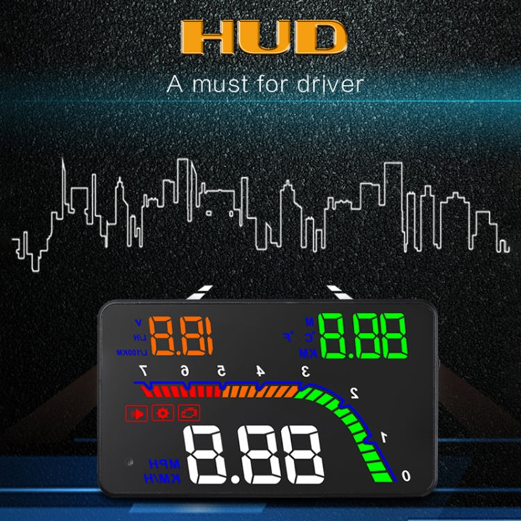 T100 OBD2 ระบบรักษาความปลอดภัยจอแสดงผล Head Up ที่ติดตั้งบนยานพาหนะขนาด 4 นิ้วรองรับความเร็วของรถ / การแสดงความเร็วรอบเครื่องยนต์ / การสิ้นเปลืองน้ำมันเชื้อเพลิงทันที / การตรวจจับและกำจัดรหัสข้อผิดพลาด, T100