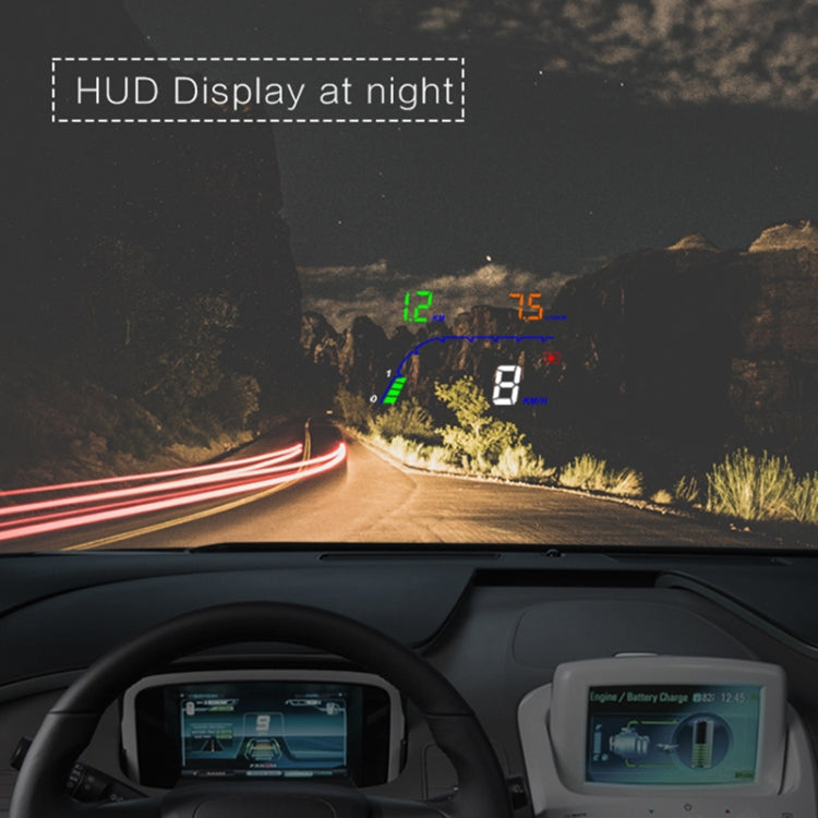 T100 OBD2 ระบบรักษาความปลอดภัยจอแสดงผล Head Up ที่ติดตั้งบนยานพาหนะขนาด 4 นิ้วรองรับความเร็วของรถ / การแสดงความเร็วรอบเครื่องยนต์ / การสิ้นเปลืองน้ำมันเชื้อเพลิงทันที / การตรวจจับและกำจัดรหัสข้อผิดพลาด, T100