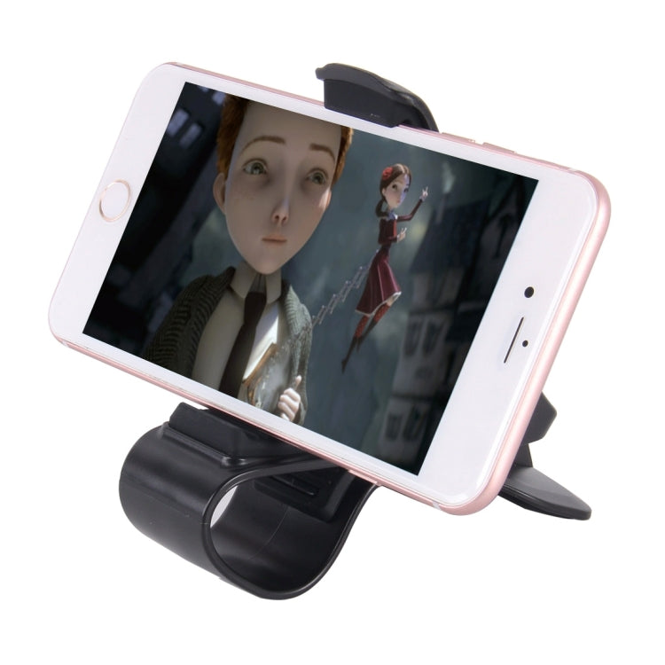 ที่ยึดแดชบอร์ดคลิปโทรศัพท์มือถือแบบยืดหยุ่นอเนกประสงค์สำหรับ iPhone, Galaxy, Huawei, Xiaomi, Sony, LG, HTC, Google และสมาร์ทโฟนอื่น ๆ กว้าง 3 นิ้วหรือ 6.5 นิ้ว, Phone Holder