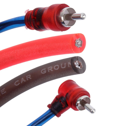 1200W 10GA รถทองแดงอลูมิเนียมซับวูฟเฟอร์เครื่องขยายเสียงชุดสายไฟพร้อมฟิวส์ 60Amp, YH-4GA, YH-6GA, YH-8GA, YH-10GA