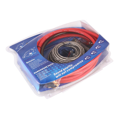 1200W 10GA รถทองแดงอลูมิเนียมซับวูฟเฟอร์เครื่องขยายเสียงชุดสายไฟพร้อมฟิวส์ 60Amp, YH-4GA, YH-6GA, YH-8GA, YH-10GA