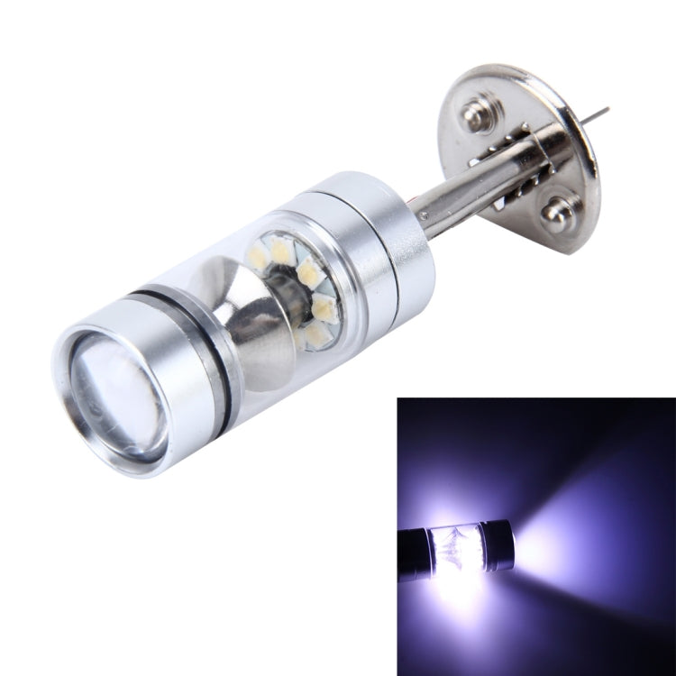 H1 100W 850 LM 7000K 20 SMD-2828-LEDs ไฟตัดหมอกรถยนต์, DC 12-24V, H1