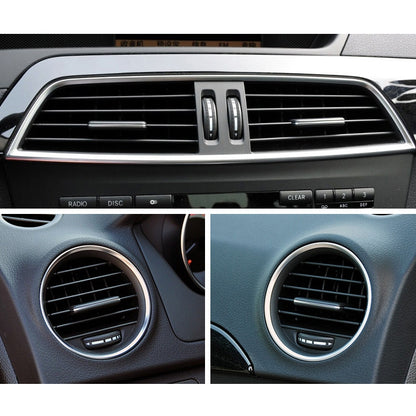 รถเครื่องปรับอากาศไอเสียสวิทช์Paddleเครื่องปรับอากาศLeafคลิปสำหรับMercedes-Benz W204 2011-2014, For Mercedes-Benz W204 2011-2014