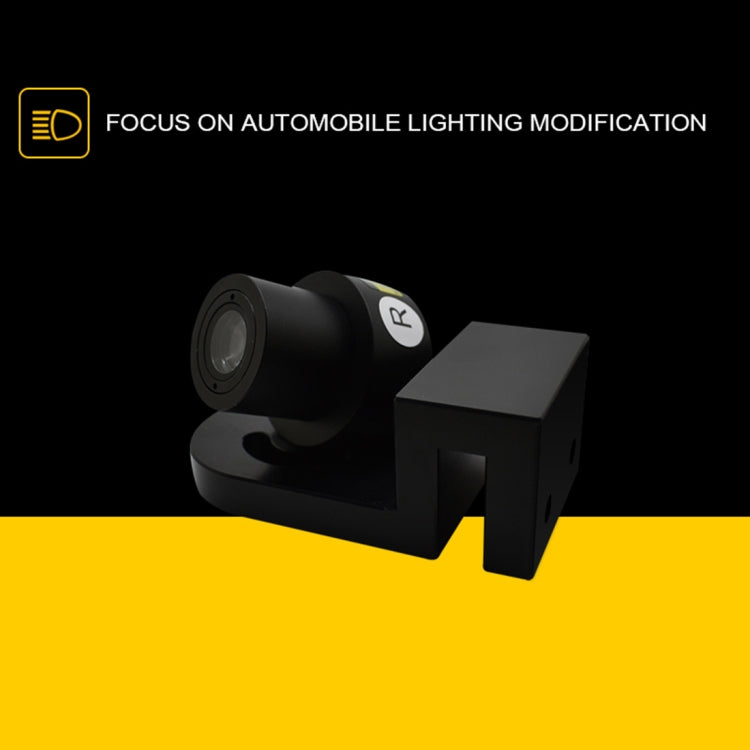 2 ชิ้น DC 8-36 โวลต์ผีเงามารยาทปีกนางฟ้าฉายโคมไฟประตูรถ LED ไฟต้อนรับ, Cold Blue, Blue, Red, White