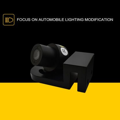 2 ชิ้น DC 8-36 โวลต์ผีเงามารยาทปีกนางฟ้าฉายโคมไฟประตูรถ LED ไฟต้อนรับ, Cold Blue, Blue, Red, White