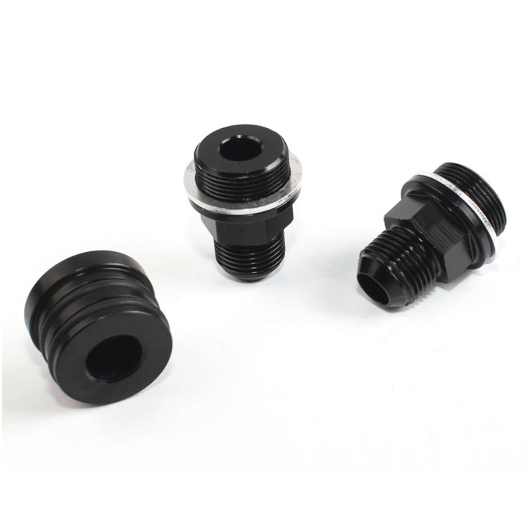 M28 ~ 10AN สีดำเครื่องยนต์ด้านหลังบล็อก Breather FITTING Adapter สำหรับ Honda จับน้ำมันสามารถ B16 B18C, For Honda Oil Catch Can B16 B18C
