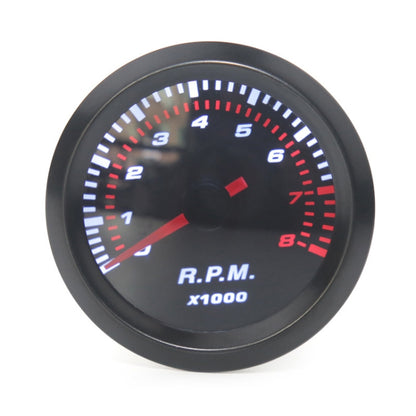 52mm 12V Universal รถ เครื่องวัดวามเร็วแบบดัดแปลง, Tachometer