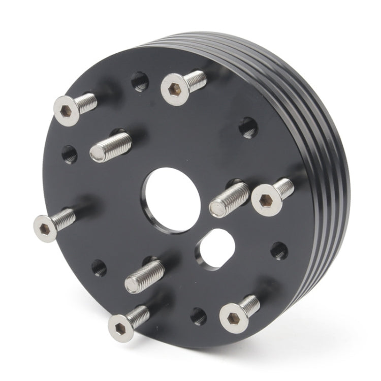 ฮับรถสำหรับ 6-Hole ถึง 3-Hole พวงมาลัยอะแดปเตอร์ Boss Kit พวงมาลัย Spacer สลักเกลียว, Adapter (Black)