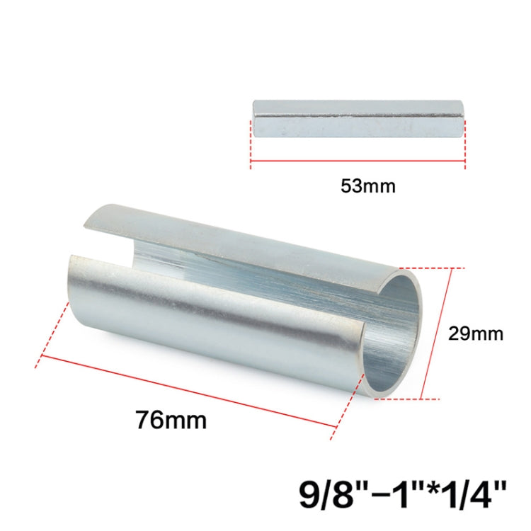 1 นิ้วถึง 9/8 นิ้วเครื่องยนต์แก๊สรอก Crank SHAFT Sleeve อะแดปเตอร์ Predator พร้อม Keystock 1/4 นิ้ว, AP20