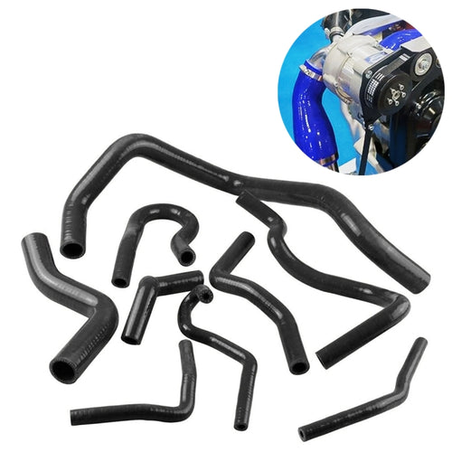 9 ชิ้น Auto ซิลิโคนท่อหม้อน้ำสำหรับ Honda Civic D15 D16 EG EK 1992-2000, For Honda