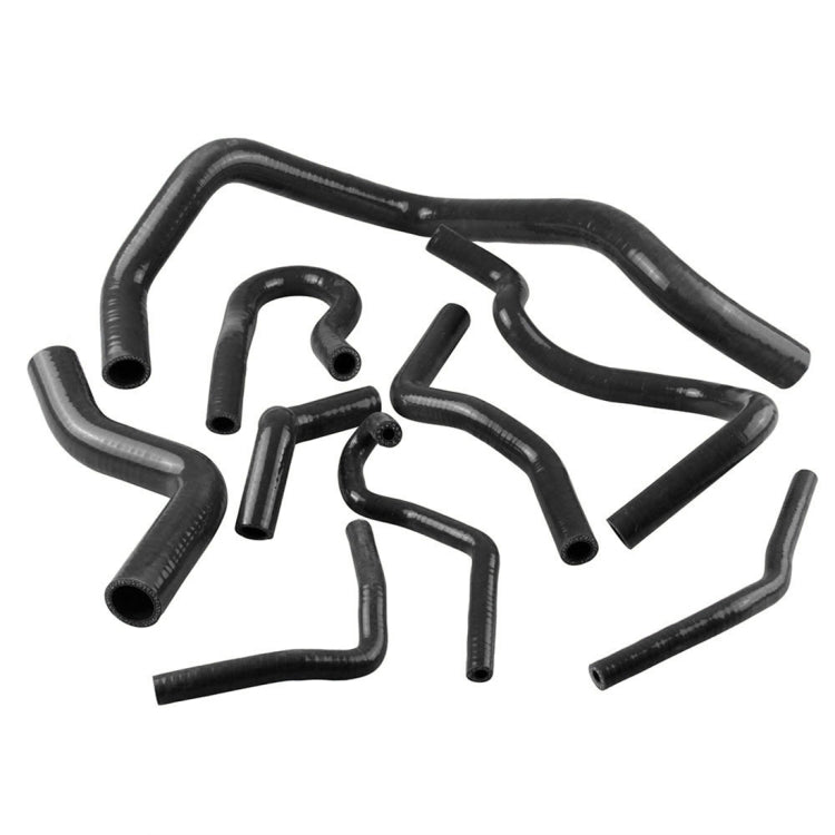 9 ชิ้น Auto ซิลิโคนท่อหม้อน้ำสำหรับ Honda Civic D15 D16 EG EK 1992-2000, For Honda