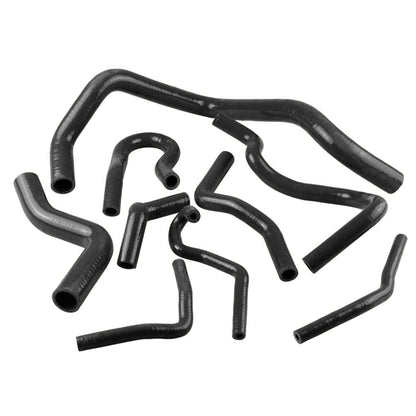9 ชิ้น Auto ซิลิโคนท่อหม้อน้ำสำหรับ Honda Civic D15 D16 EG EK 1992-2000, For Honda