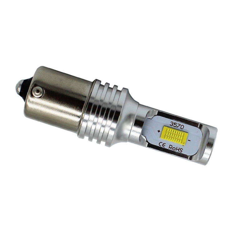 2 ชิ้นถอดรหัส 1156/BA15S 72 วัตต์หลอดไฟ LED รถยนต์ไฟเลี้ยวอัตโนมัติไฟสำรอง, DC 12-24 โวลต์, White, Yellow