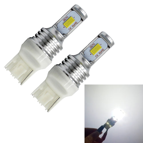 2 ชิ้น T20/7440 72 วัตต์ 1000LM 6000-6500K แสงสีขาวสว่างรถเลี้ยวสำรองหลอดไฟ LED ไฟถอยหลัง, DC 12-24V, T20/7440 Backup Light, T20/7440