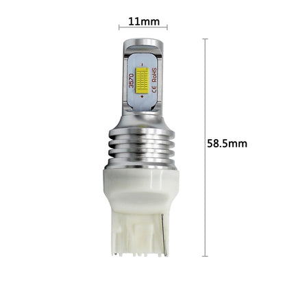 2 ชิ้น T20/7440 72 วัตต์ 1000LM 6000-6500K แสงสีขาวสว่างรถเลี้ยวสำรองหลอดไฟ LED ไฟถอยหลัง, DC 12-24V, T20/7440 Backup Light, T20/7440