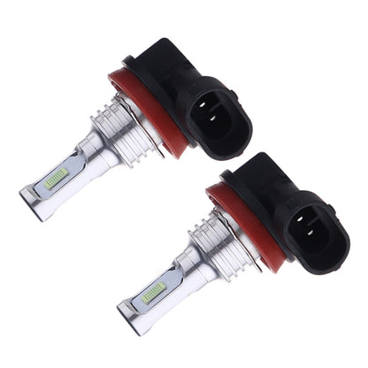 2 ชิ้น H8/H11 72W 1000LM 6000-6500K หลอดไฟ LED หมอกรถสีขาวสว่างเป็นพิเศษ DC 12-24V, H8/H9/H10/H11, H8/H11