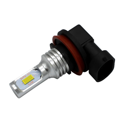 2 ชิ้น H8/H11 72W 1000LM 6000-6500K หลอดไฟ LED หมอกรถสีขาวสว่างเป็นพิเศษ DC 12-24V, H8/H9/H10/H11, H8/H11