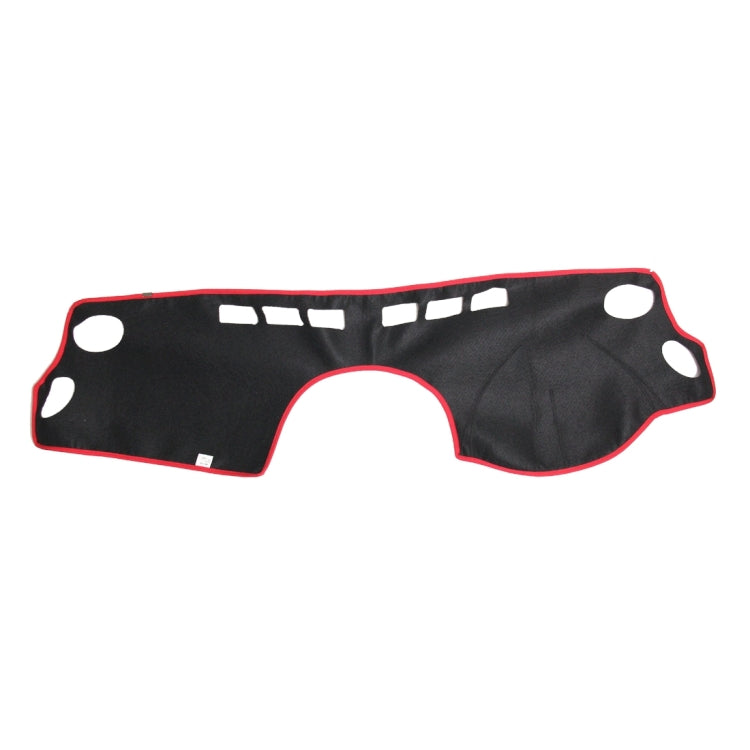 Dark Mat แดชบอร์ดแผงควบคุมรถยนต์ Mat Anti-reflective คอนโซลกลาง Pad ภายใน Dark Shade สำหรับ SGMW HongGuang 2008-2013, ส่งมอบผลิตภัณฑ์ตามประเภทรถของคุณ, For SGMW HongGuang 2008-2013