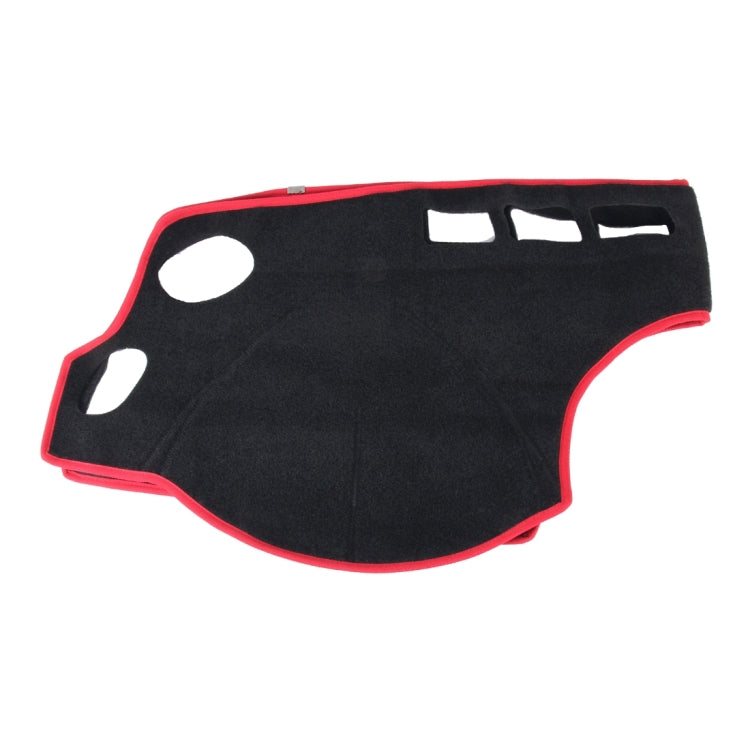 Dark Mat แดชบอร์ดแผงควบคุมรถยนต์ Mat Anti-reflective คอนโซลกลาง Pad ภายใน Dark Shade สำหรับ SGMW HongGuang 2008-2013, ส่งมอบผลิตภัณฑ์ตามประเภทรถของคุณ, For SGMW HongGuang 2008-2013