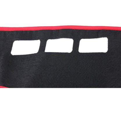 Dark Mat แดชบอร์ดแผงควบคุมรถยนต์ Mat Anti-reflective คอนโซลกลาง Pad ภายใน Dark Shade สำหรับ SGMW HongGuang 2008-2013, ส่งมอบผลิตภัณฑ์ตามประเภทรถของคุณ, For SGMW HongGuang 2008-2013