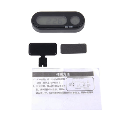 เครื่องวัดอุณหภูมิอุณหภูมิดิจิตอลมัลติฟังก์ชั่นนาฬิกา LCD Monitor แบตเตอรี่ เครื่องตรวจจับมิเตอร์จอแสดงผล, Digital Temperature Thermometer