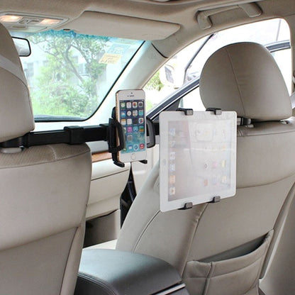สำหรับ iPhone, Galaxy, Huawei, Xiaomi, Sony, LG, HTC, Google และสมาร์ทโฟนอื่นๆ, iPad, แท็บเล็ต, โทรศัพท์, Car Back Seat Headrest Holder