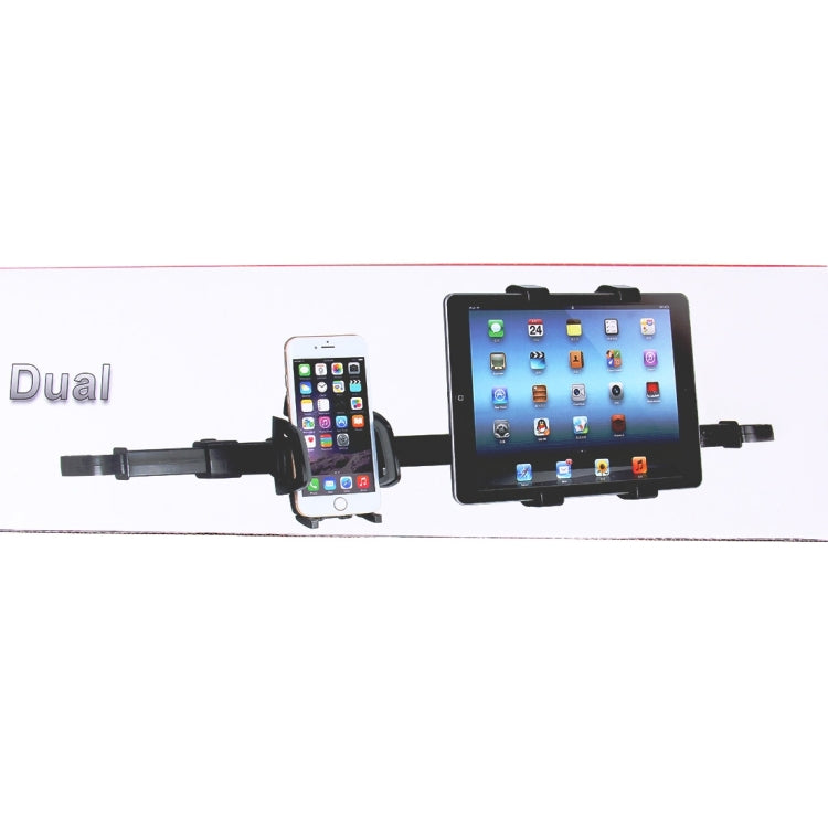 สำหรับ iPhone, Galaxy, Huawei, Xiaomi, Sony, LG, HTC, Google และสมาร์ทโฟนอื่นๆ, iPad, แท็บเล็ต, โทรศัพท์, Car Back Seat Headrest Holder