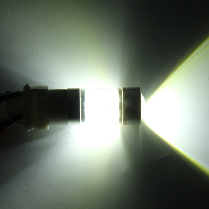 2 ชิ้น T20/7443 350 LM 6000K สายไฟคู่ 30 วัตต์แสงสีขาว 6 LED CREE Canbus รถหลอดไฟเบรก, DC 12V, T20