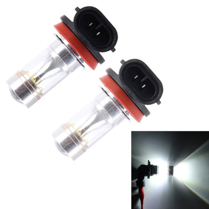 2 ชิ้น H8/H11 30W 350 LM 6000K แสงสีขาว CREE 6 LED หลอดไฟหมอกรถยนต์, DC 12V, H8/H11